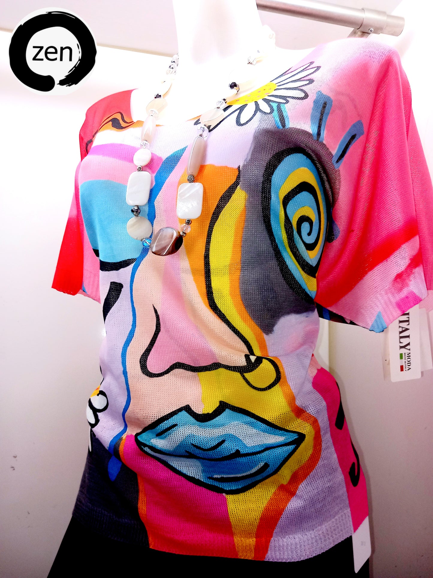 Blusa pop art