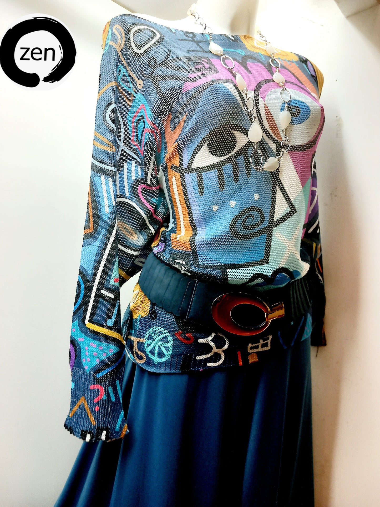 Blusa pop art