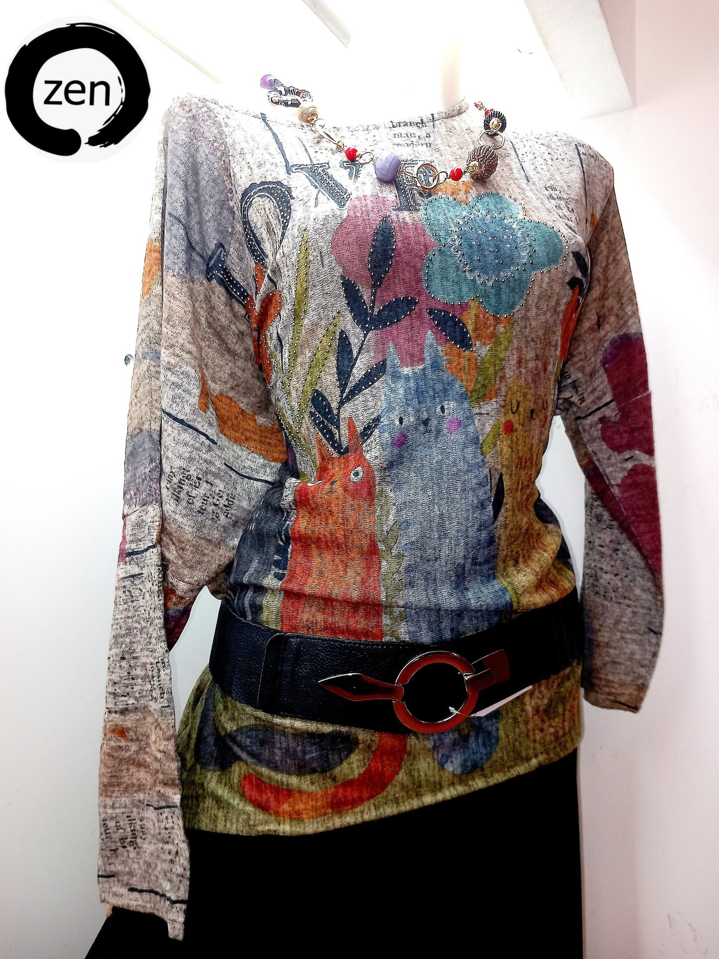 Blusa pop art