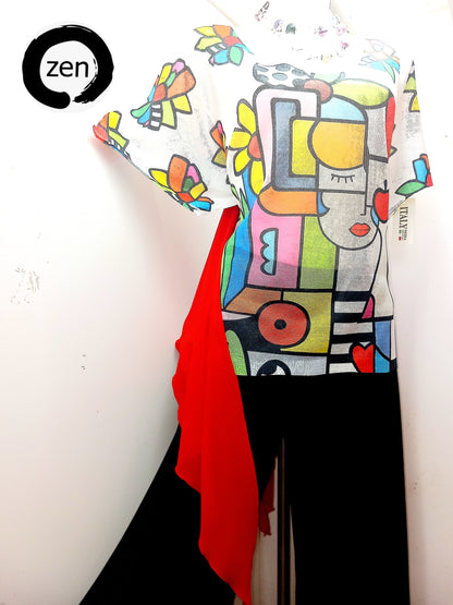Blusa pop art
