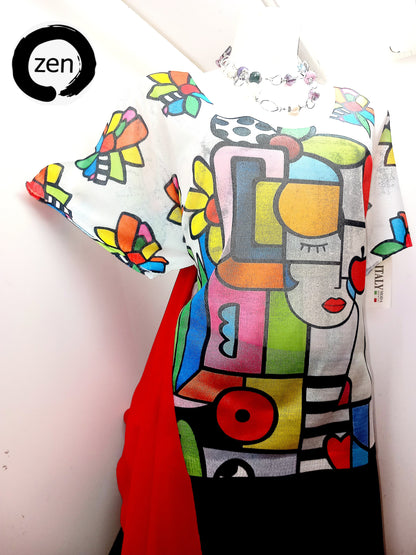 Blusa pop art