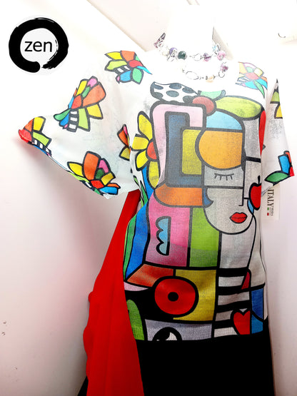 Blusa pop art