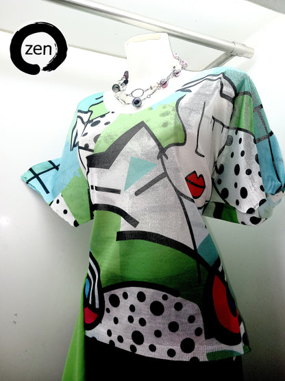Blusa pop art