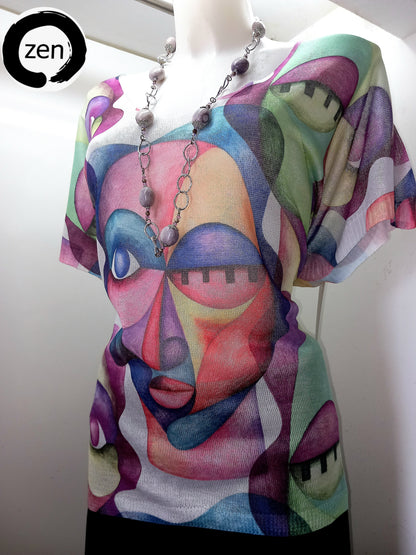 Blusa pop art