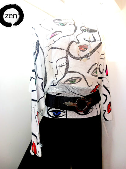 Blusa pop art