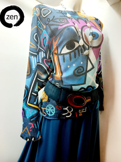 Blusa pop art