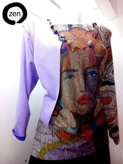 Blusa pop art