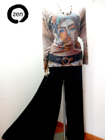 Blusa pop art