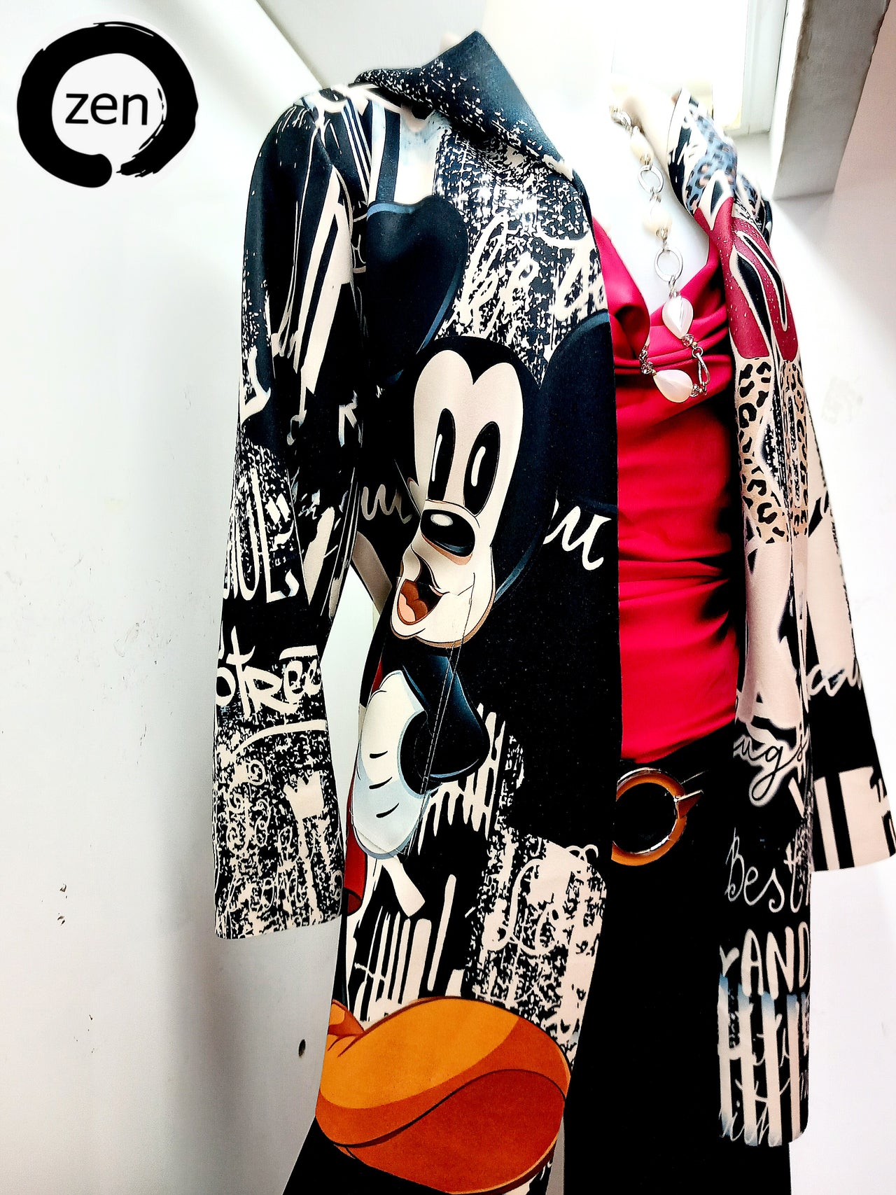 Giacca pop art Mouse