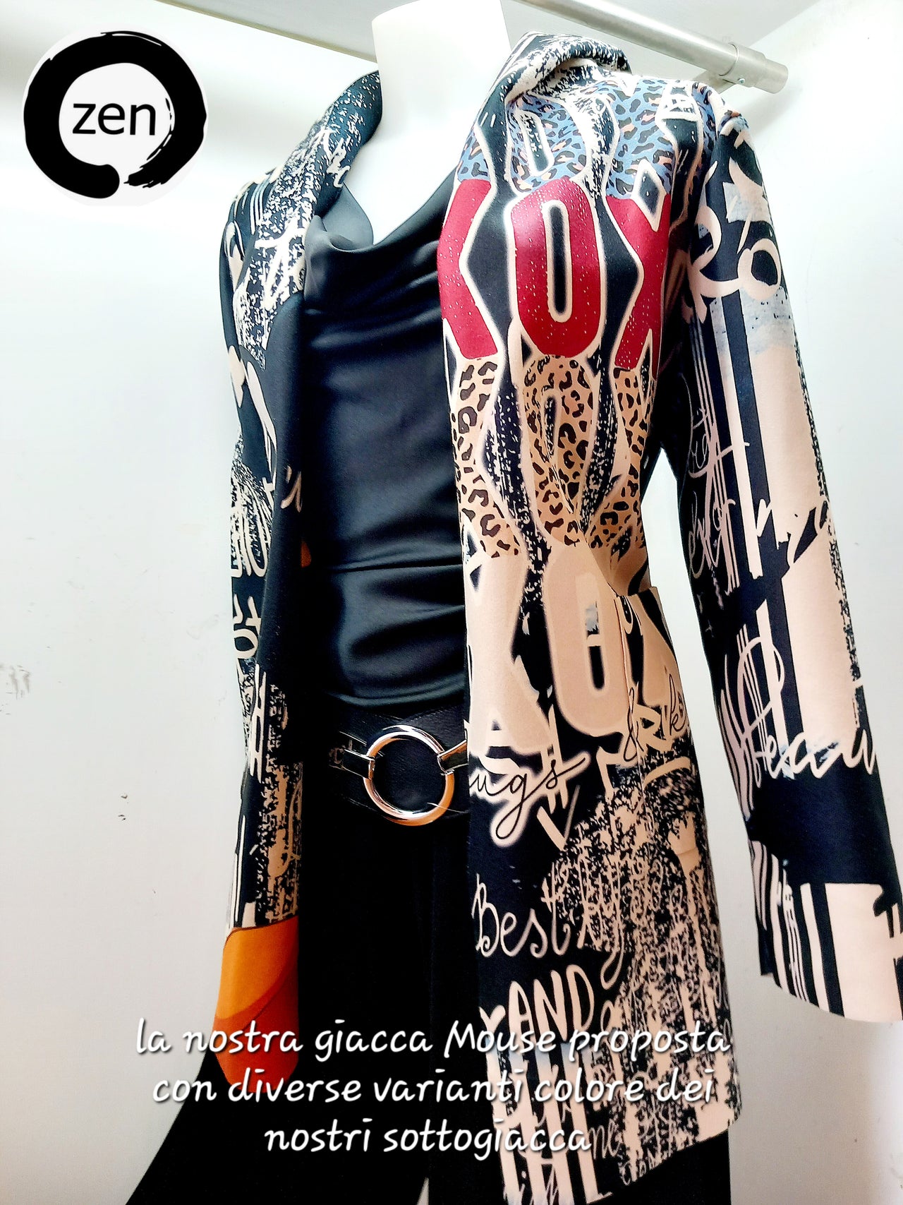 Giacca pop art Mouse