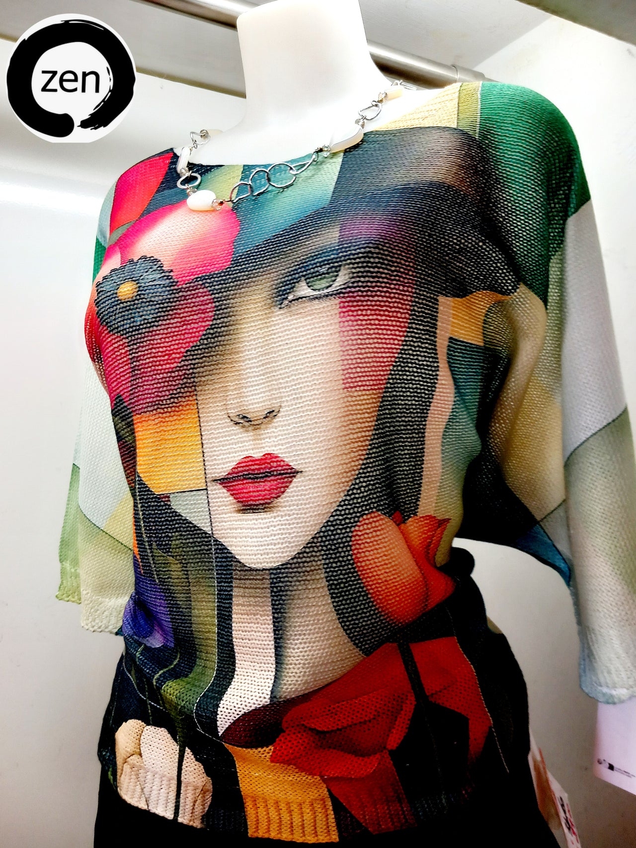 Blusa art pop