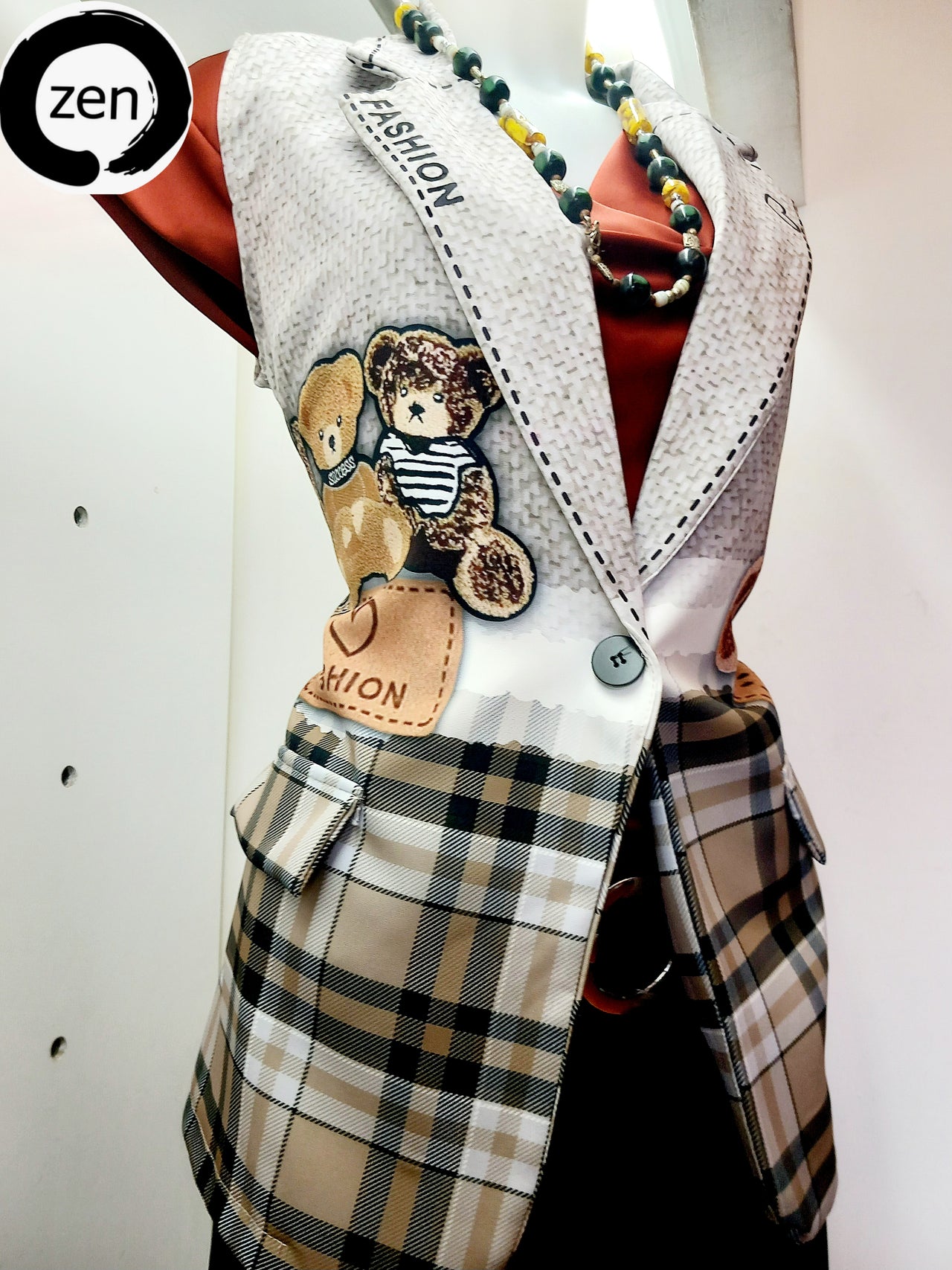 Gilet pop art