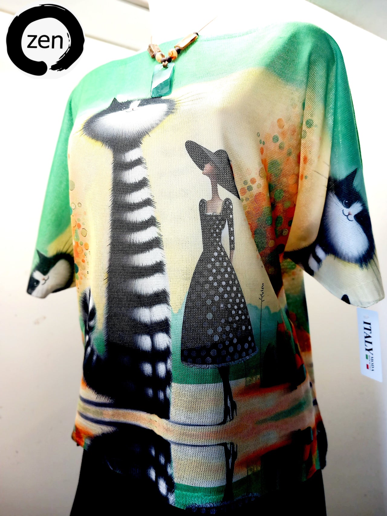 Blusa art pop