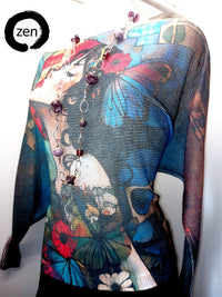 Thumbnail for Blusa art pop