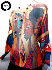 Thumbnail for Blusa art pop