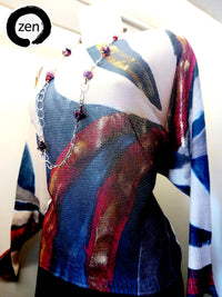 Thumbnail for Blusa art pop