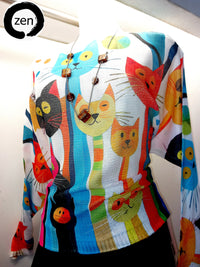 Thumbnail for Blusa art pop