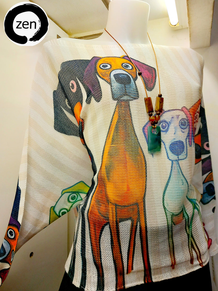 Blusa art pop