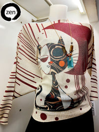 Thumbnail for Blusa art pop