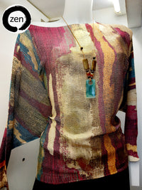 Thumbnail for Blusa art pop