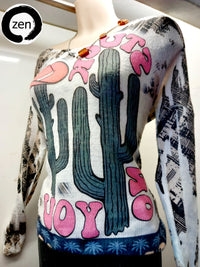 Thumbnail for Blusa art pop