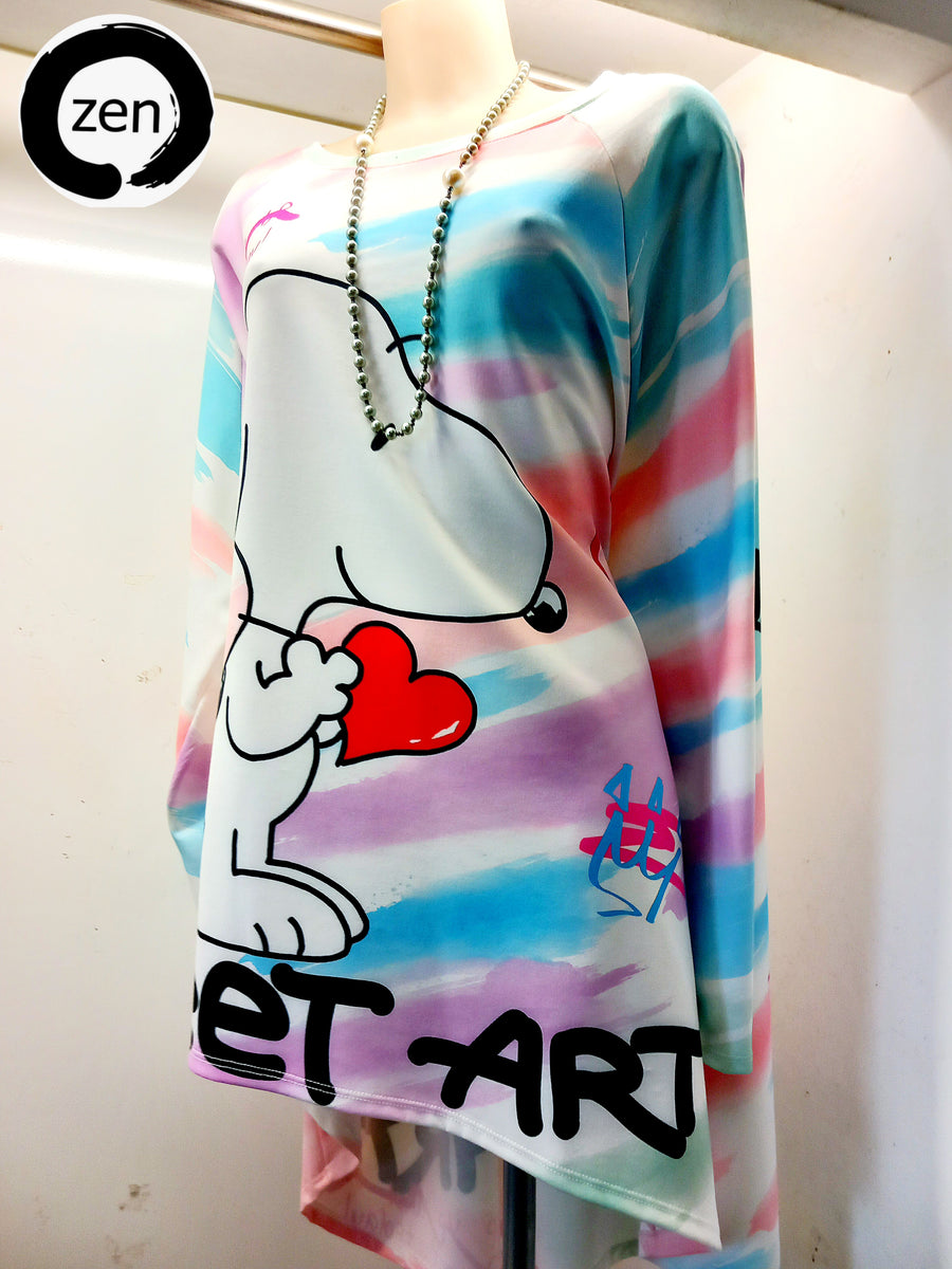 Abito pop art.
