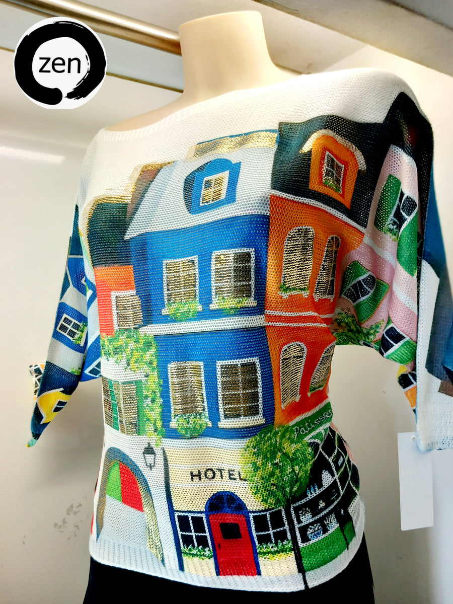 Blusa art pop