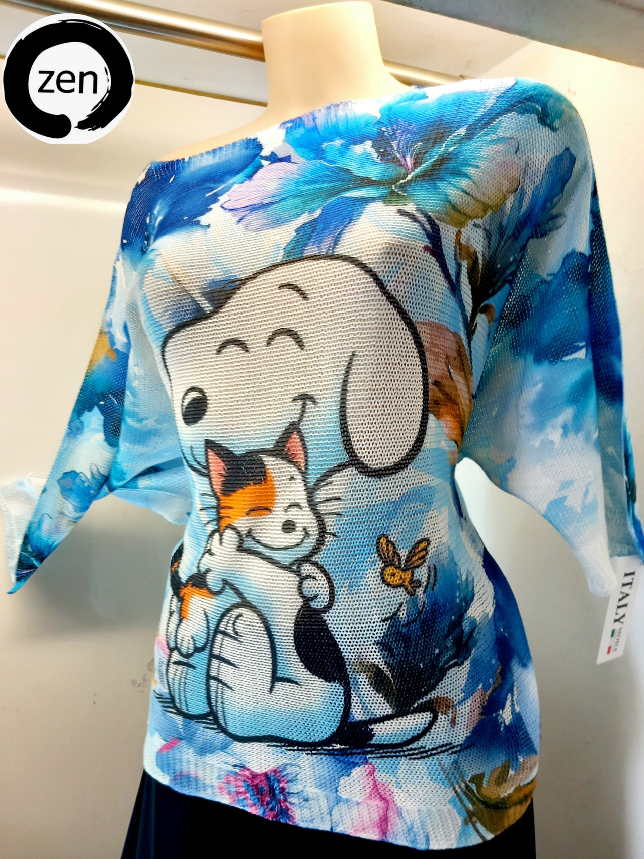 Blusa art pop