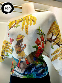 Thumbnail for Blusa art pop