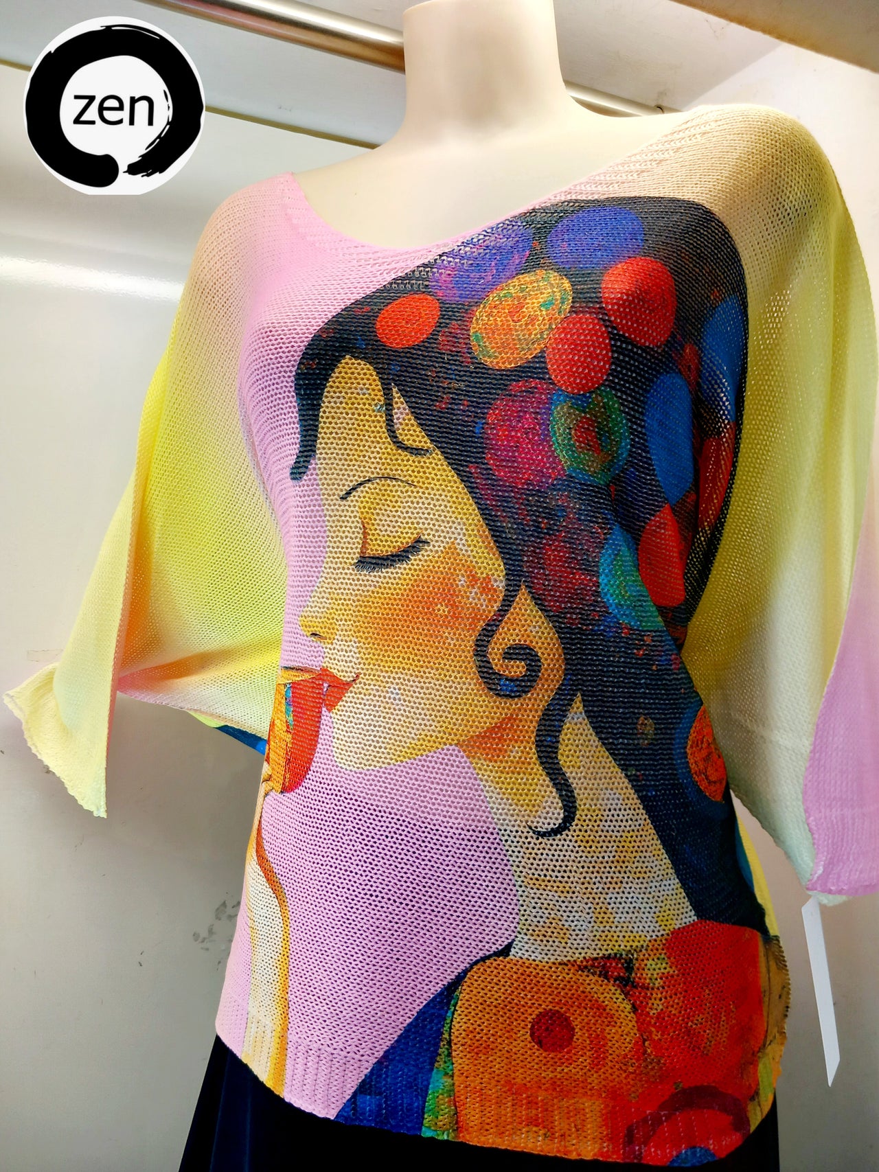 Blusa art pop