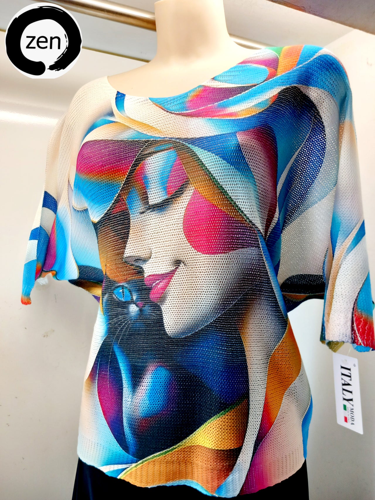 Blusa art pop