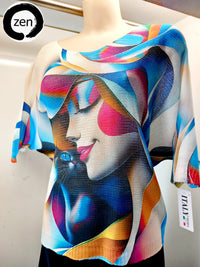 Thumbnail for Blusa art pop