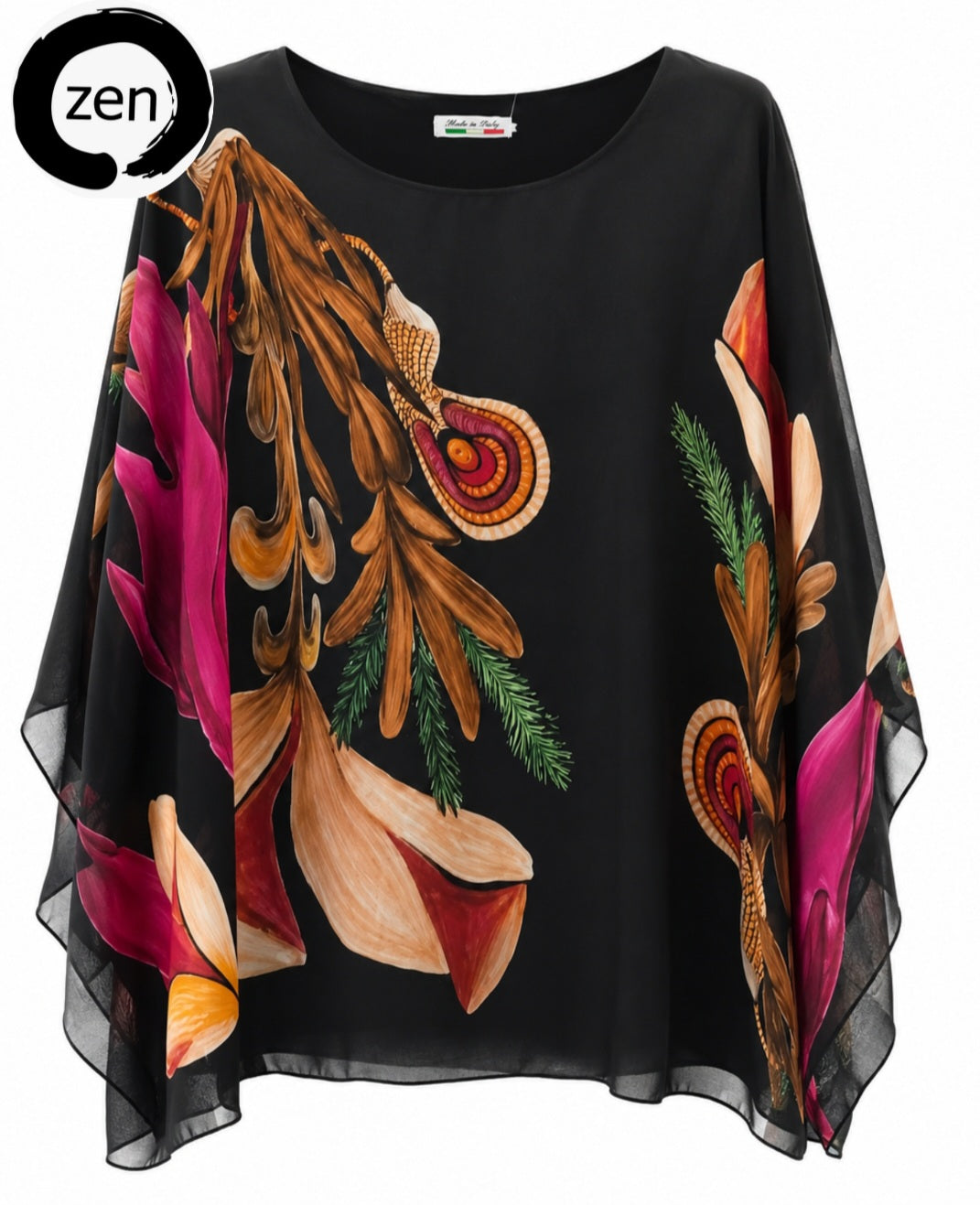 Casacca in seta Bea