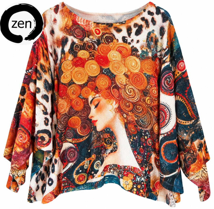 Blusa art pop