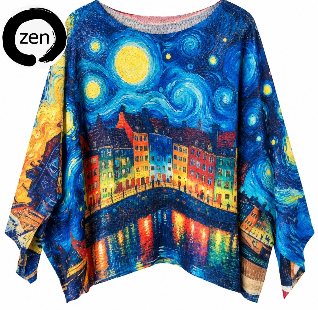 Blusa art pop