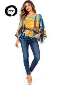Thumbnail for Blusa art pop