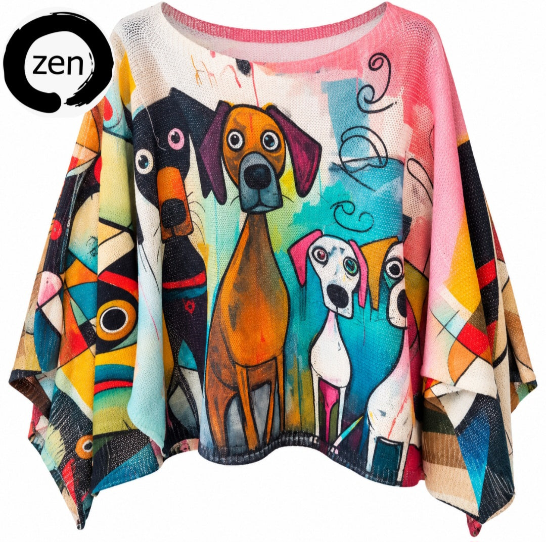 Blusa art pop