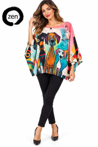 Thumbnail for Blusa art pop