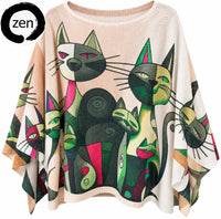 Thumbnail for Blusa art pop