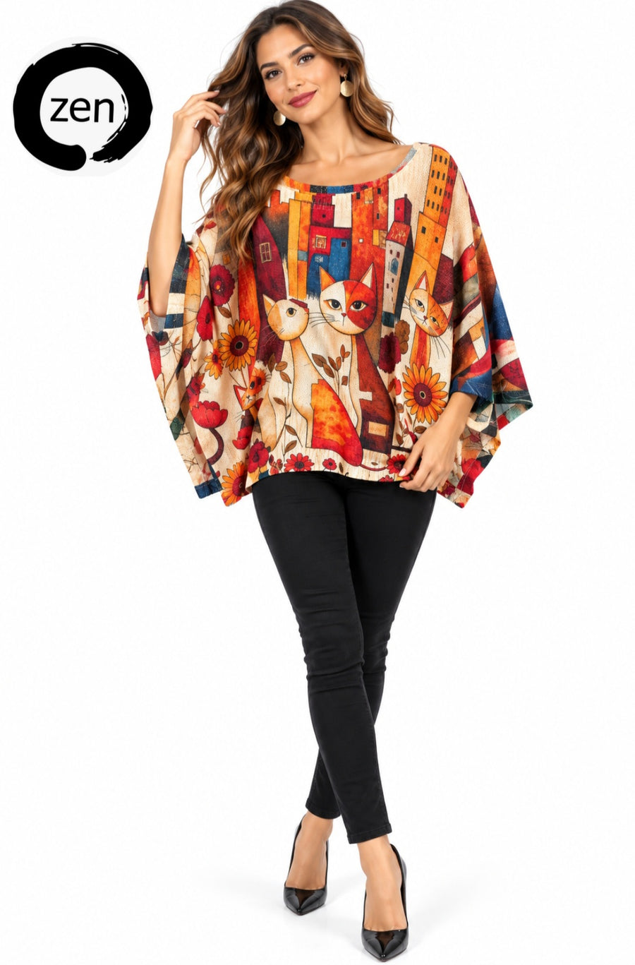 Blusa art pop