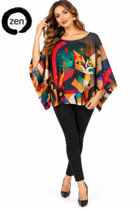 Thumbnail for Blusa art pop