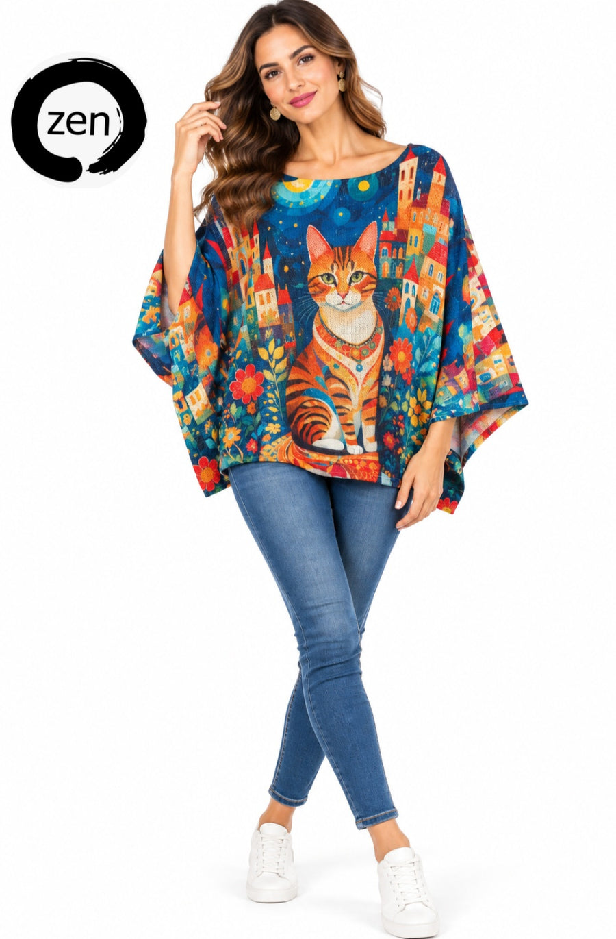 Blusa art pop