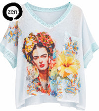 Thumbnail for Blusa art pop