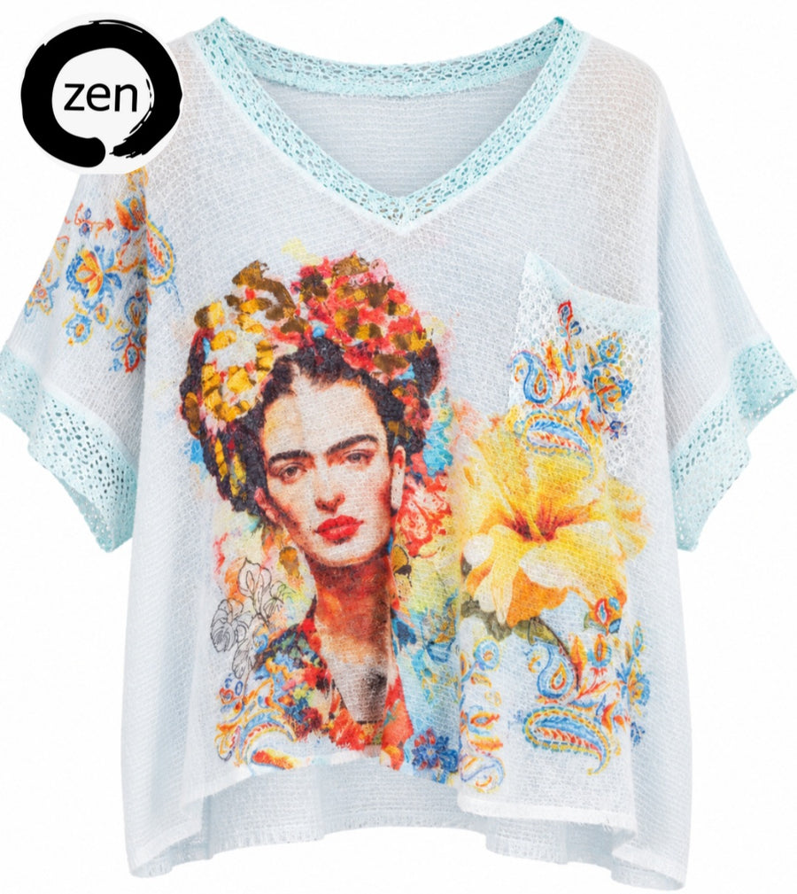Blusa art pop