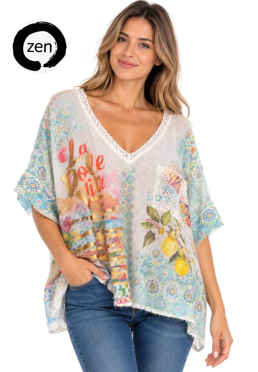 Blusa art pop