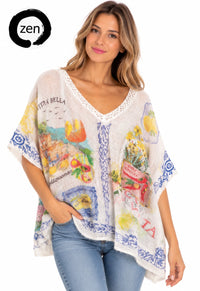 Thumbnail for Blusa art pop