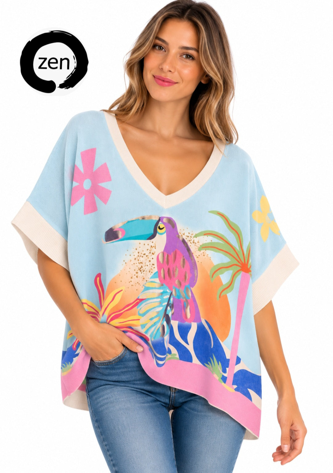 Blusa art pop