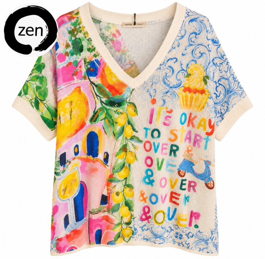 Blusa art pop