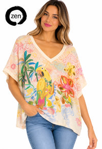 Thumbnail for Blusa art pop