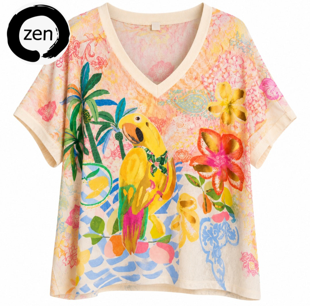 Blusa art pop